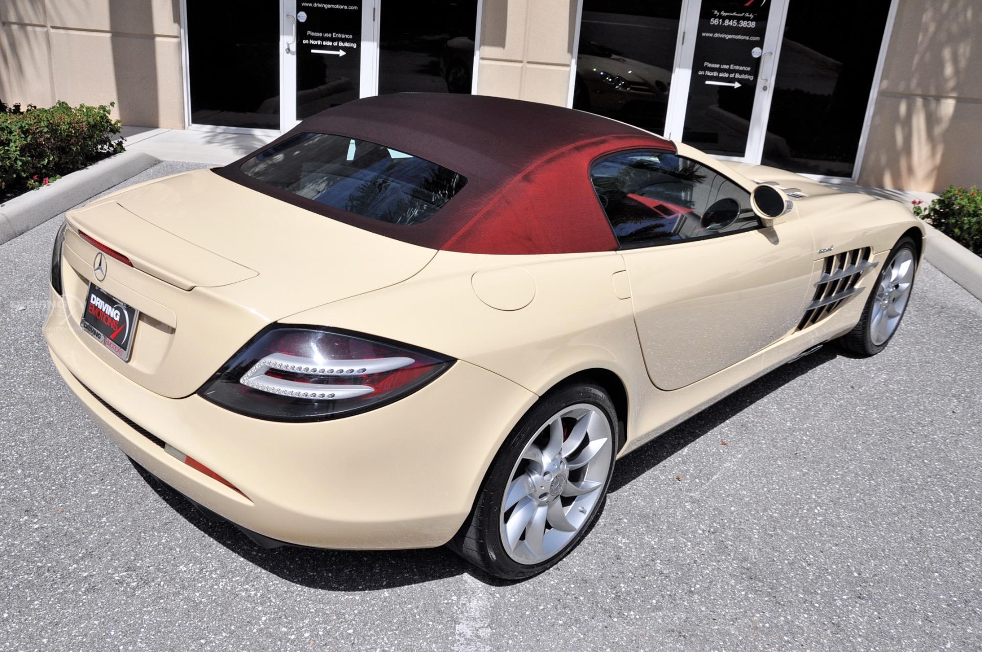 Beige 2009 Mercedes SLR McLaren Roadster Is One Of A Kind, Thankfully