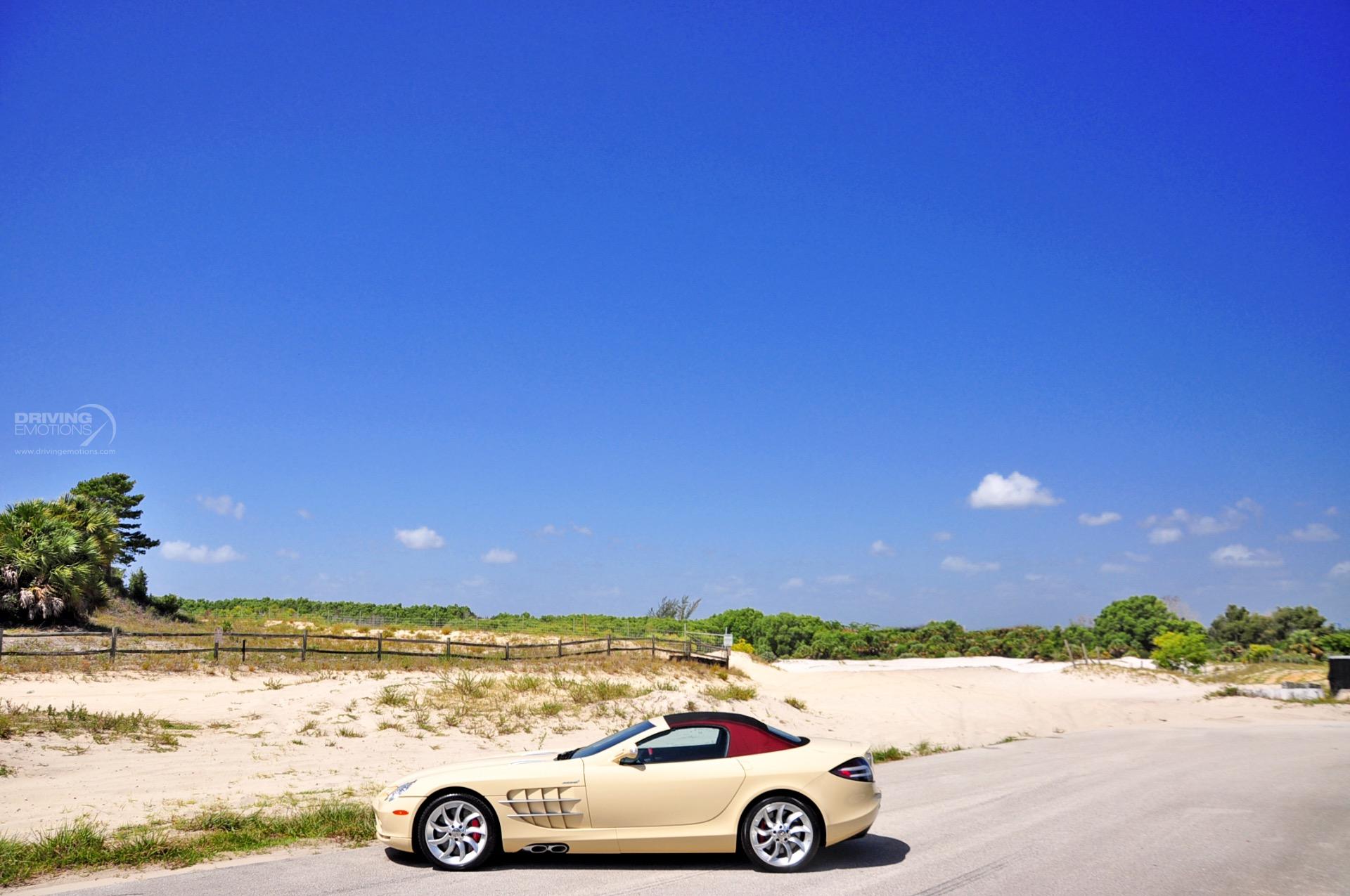 Beige 2009 Mercedes SLR McLaren Roadster Is One Of A Kind, Thankfully
