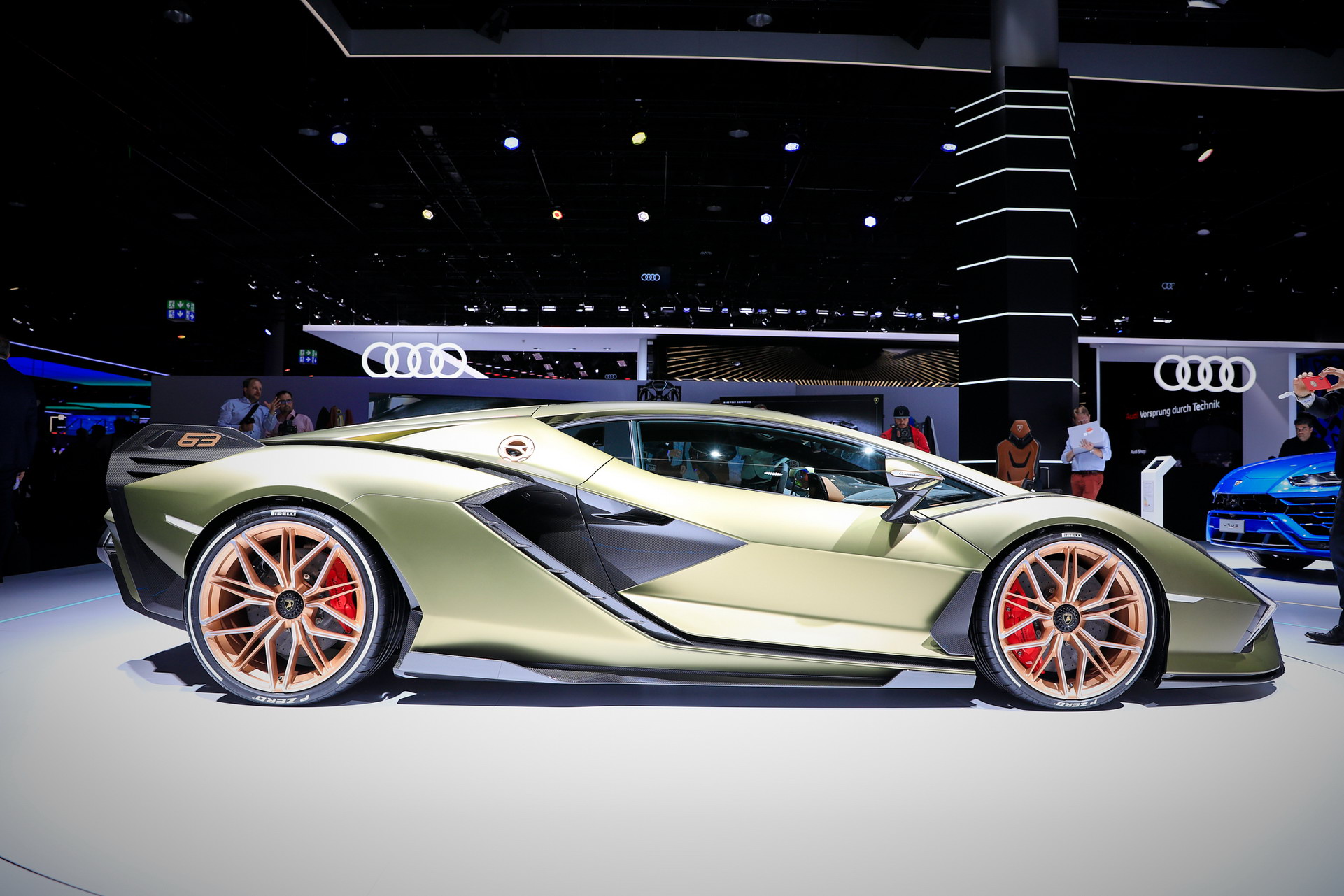 Lamborghini Sián Looks To The Future With Electric Motor And Supercapacitor