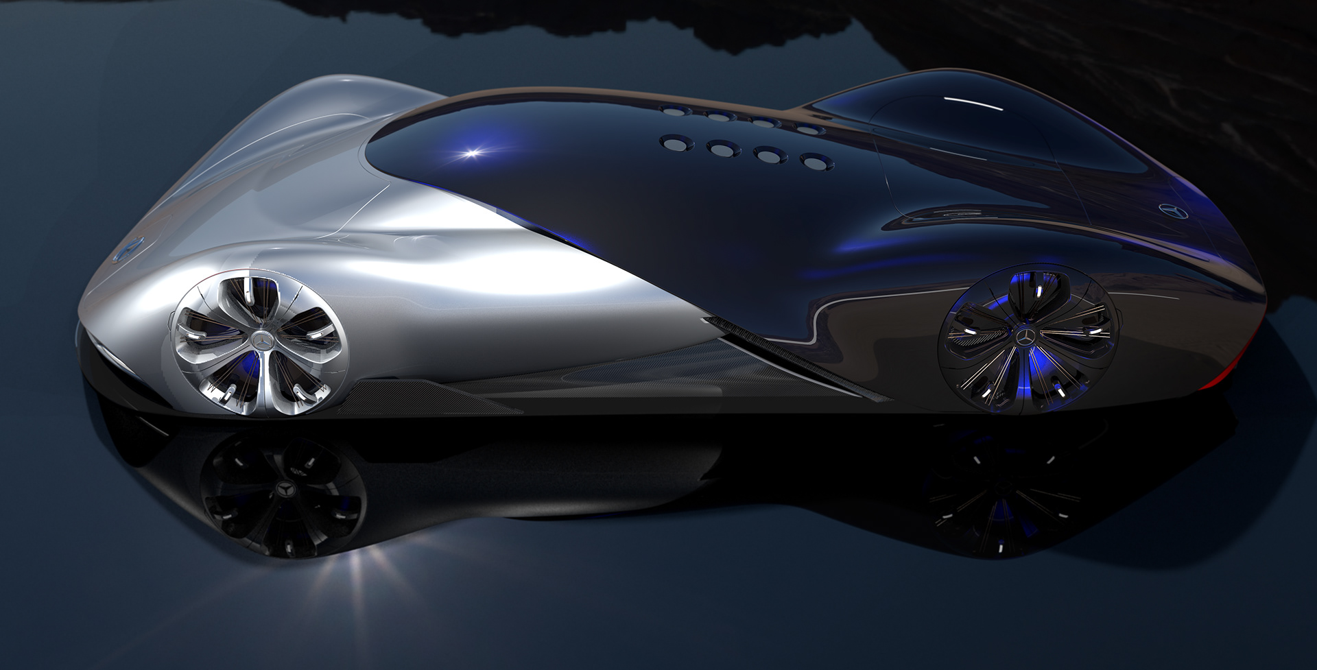 This Wild Mercedes-Benz Le Mans Concept Is Futuristic And Sleek