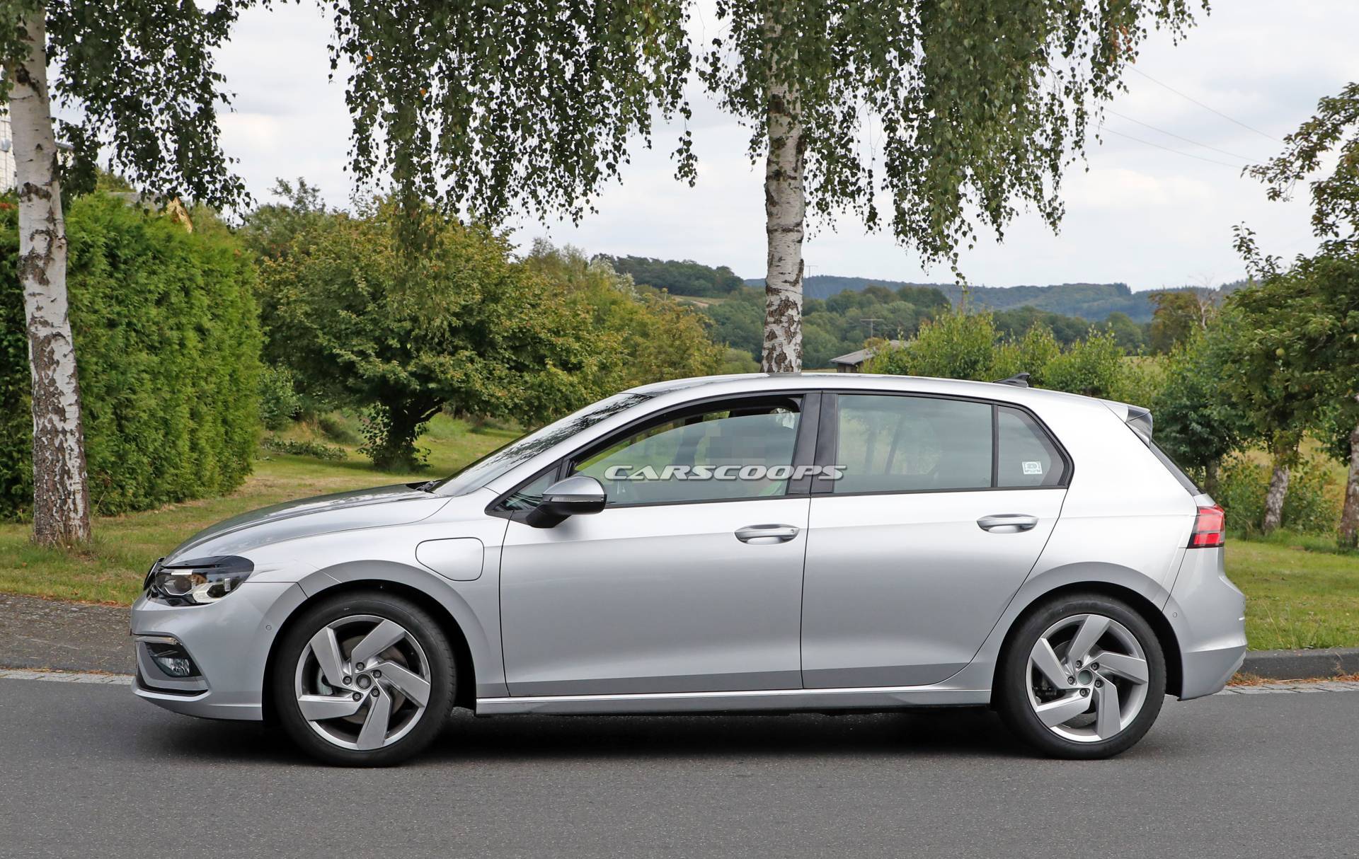 2020 VW Golf Drops Almost All Camo In GTE Plug-In Hybrid Guise