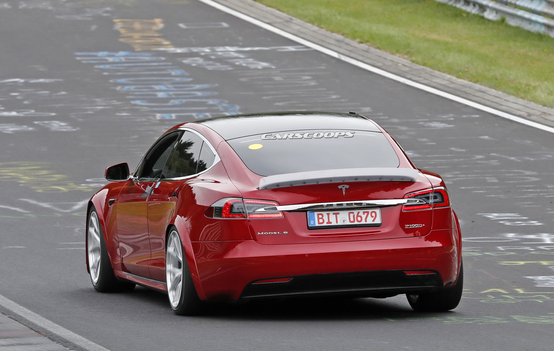 Tesla’s ‘Ring Contender Is A Model S “Chassis Prototype” With New “Plaid” Powertrain