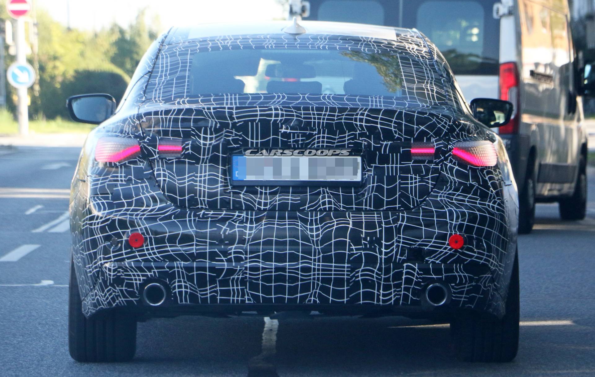 2021 BMW 4 Series Gran Coupe Spotted Again As Kidney Grille Suspense Builds Up