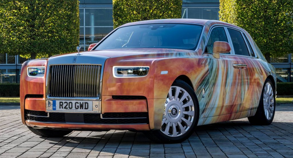  Someone Paid $1.09 Million For A Rolls-Royce Phantom Art Car