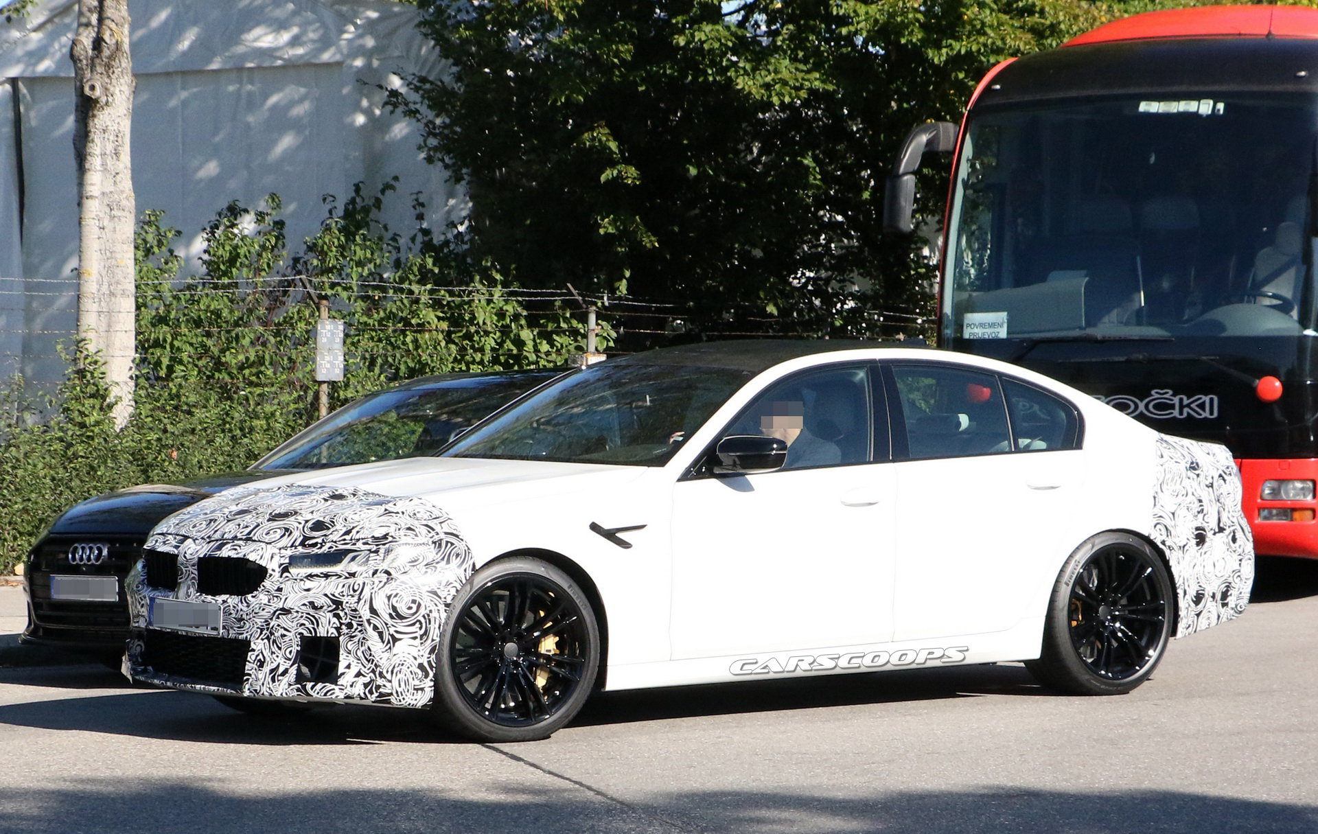 2021 BMW M5 Facelift: Super Sedan Provides A Peek At Its New Headlights, No Gaping Grille
