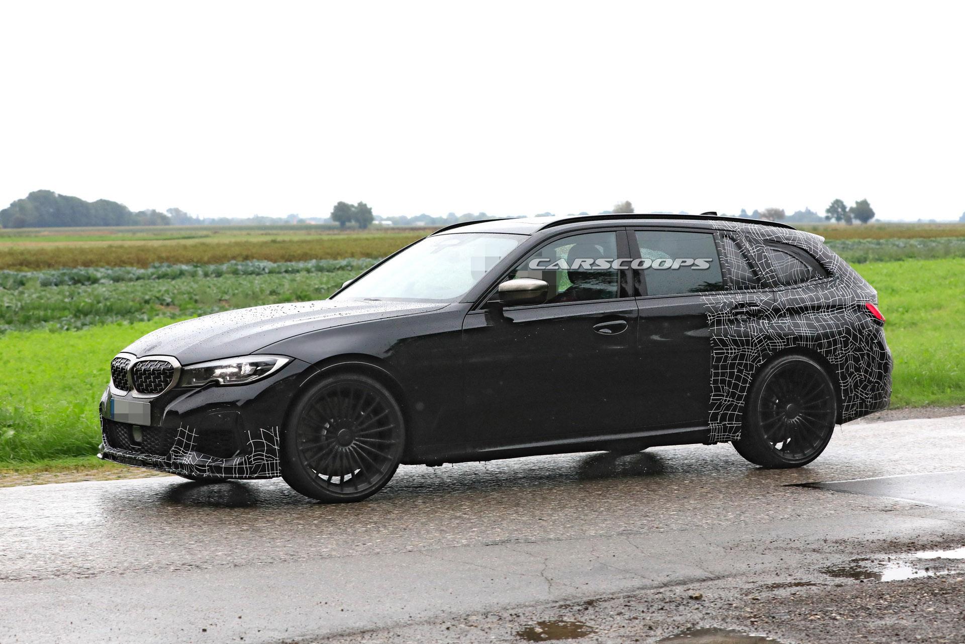 Frankfurt-Bound Alpina B3 Touring Spied Undergoing Tests