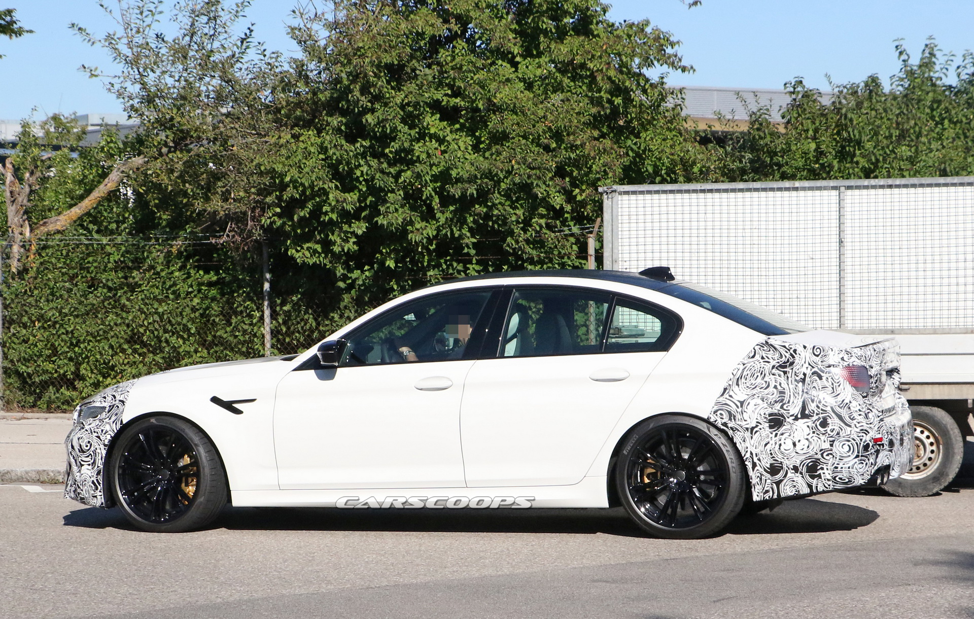2021 BMW M5 Facelift: Super Sedan Provides A Peek At Its New Headlights, No Gaping Grille