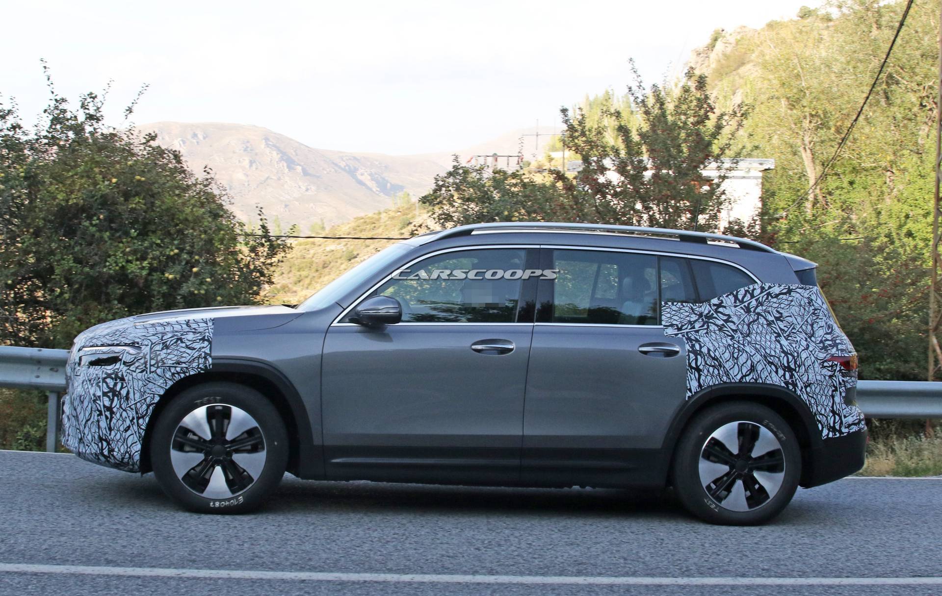 2020 Mercedes EQB EV Shows More Of Its GLB-Sourced Body