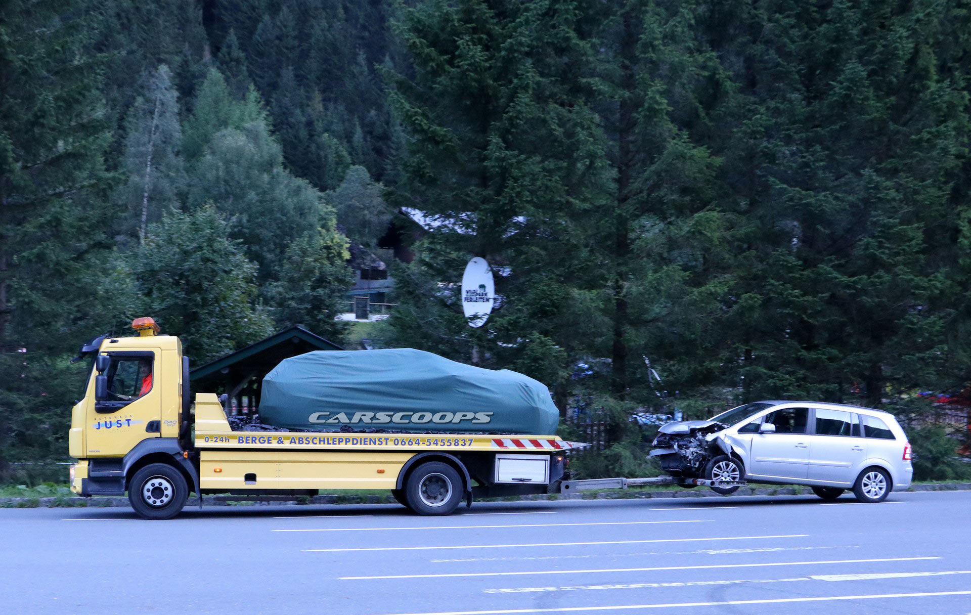 2021 Skoda Octavia Combi RS Spied And Crashed Within A Matter Of Minutes