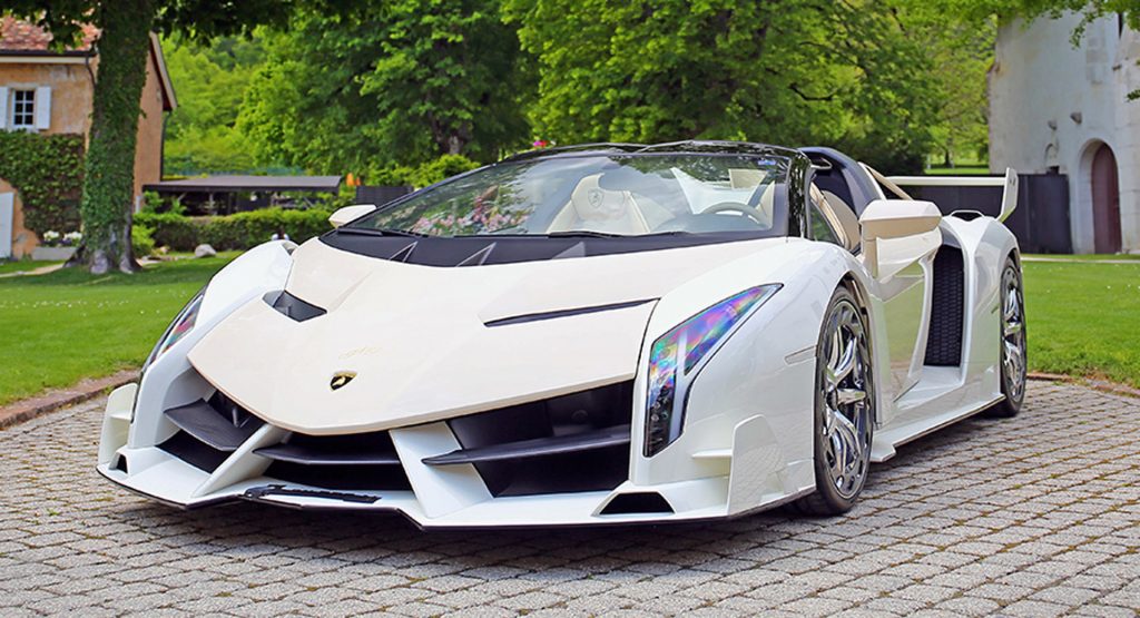  Seized Lamborghini Veneno Roadster Sells For Almost $8.4 Million