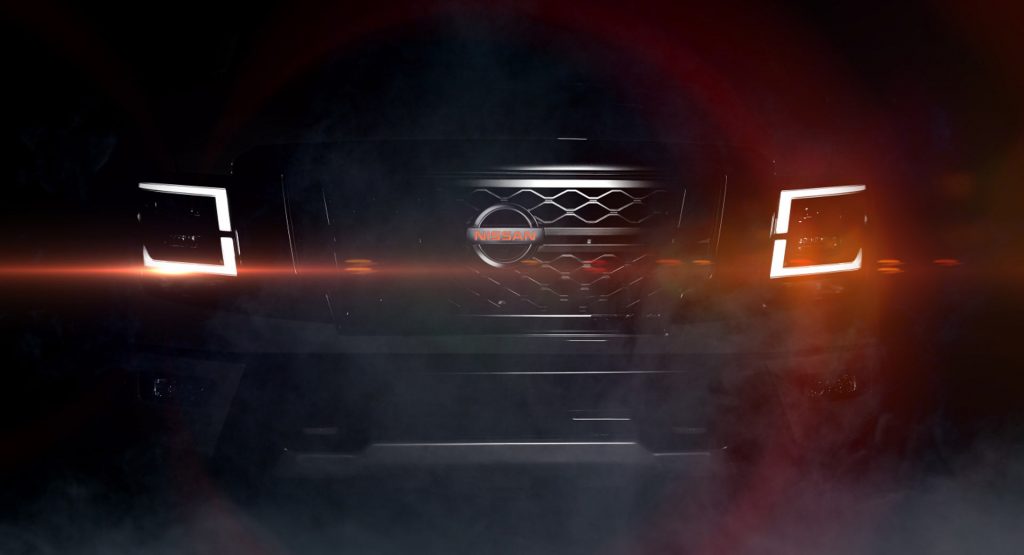 2020 Nissan Titan Facelift Teased, Debuts On September 26
