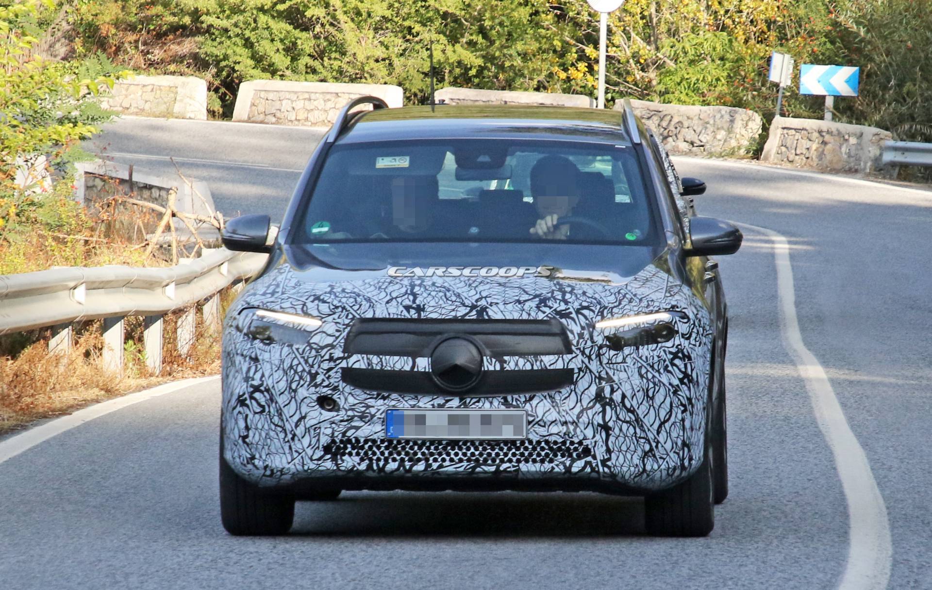 2020 Mercedes EQB EV Shows More Of Its GLB-Sourced Body