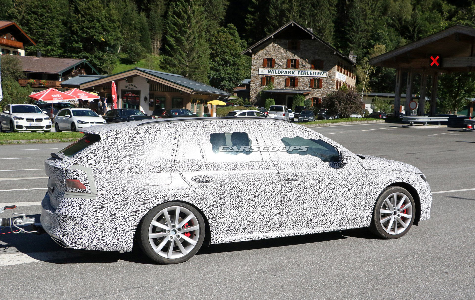 2021 Skoda Octavia Combi RS Spied And Crashed Within A Matter Of Minutes