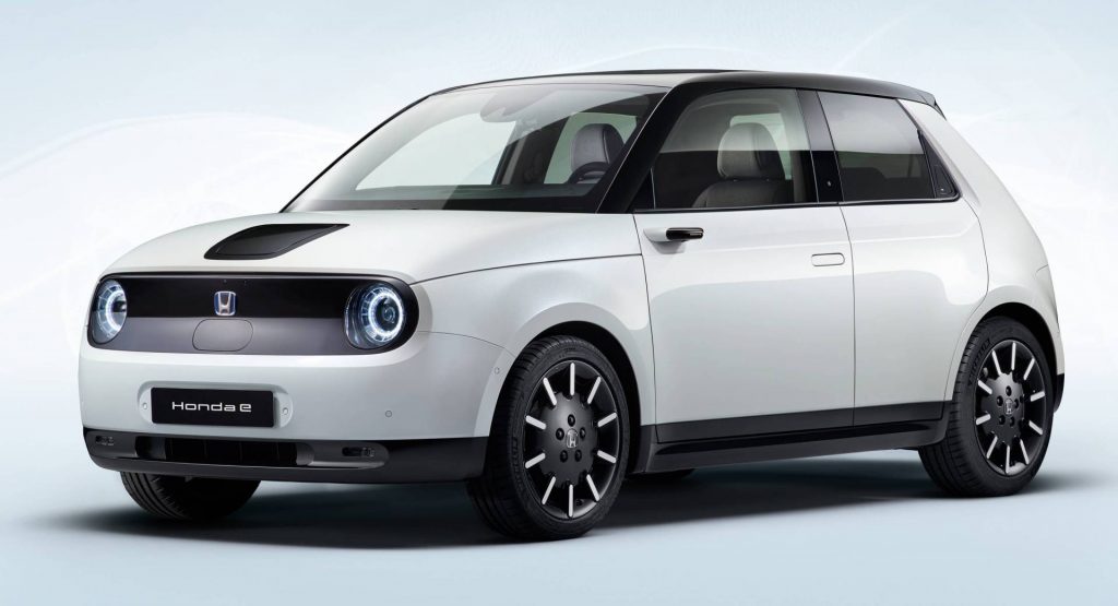 Production 2020 Honda e Bows With RWD, 0-100 KM/H In 8 Sec