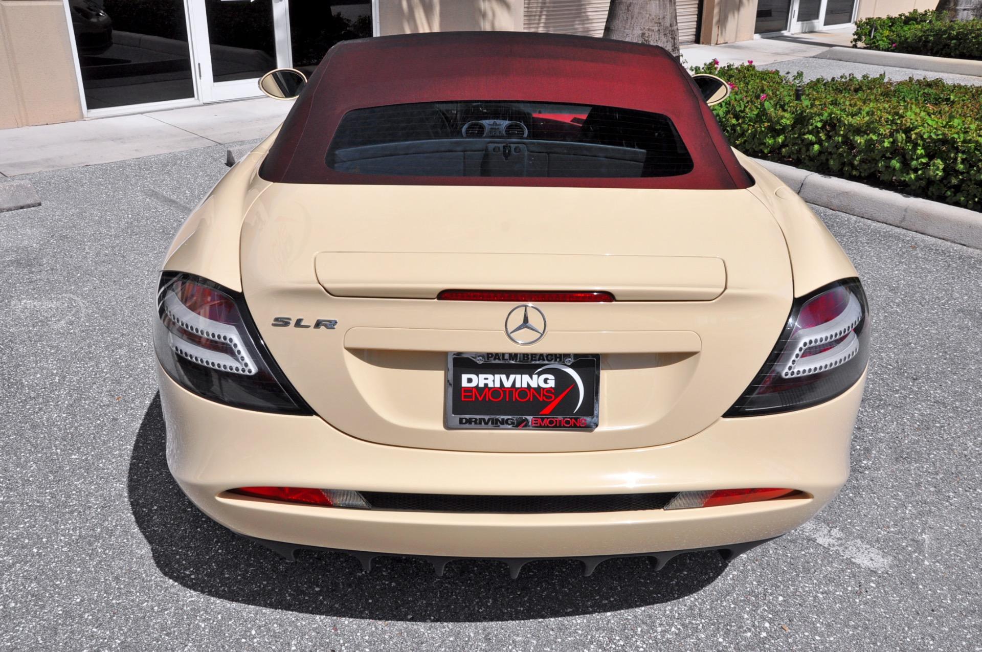 Beige 2009 Mercedes SLR McLaren Roadster Is One Of A Kind, Thankfully