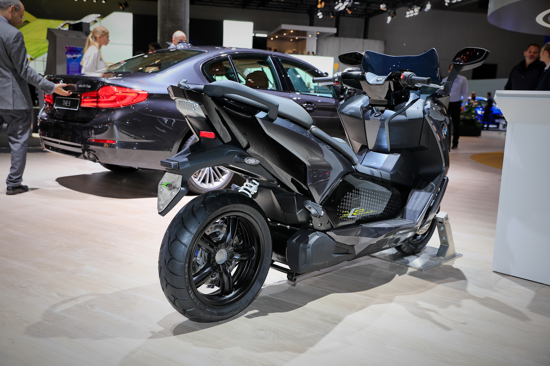 BMW Rides Into Frankfurt With Bevy Of Bikes, Including Electric Vision DC Roadster Concept