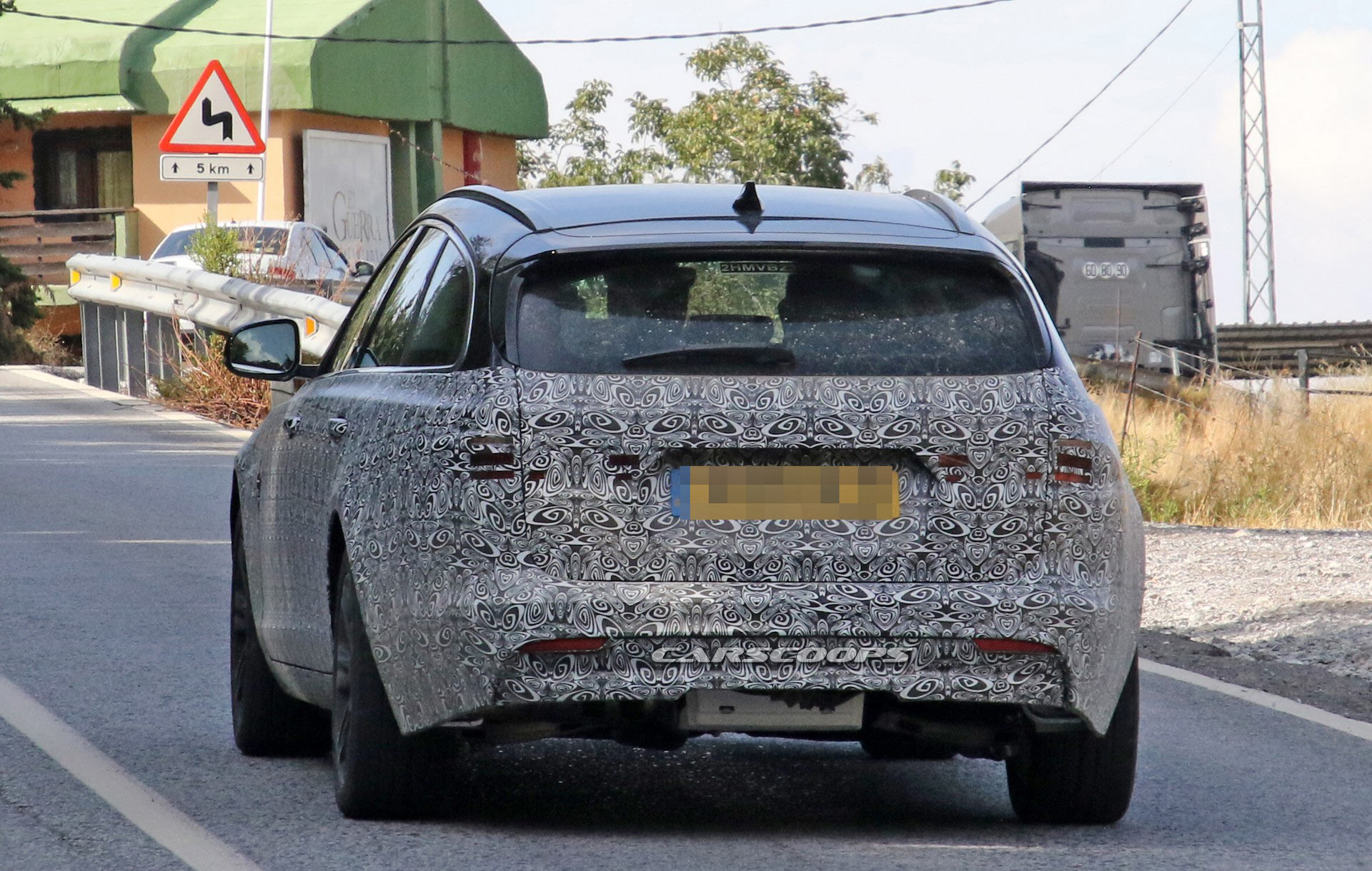 Jaguar Brings Out Facelifted 2021 XF Sportbrake Out For Testing