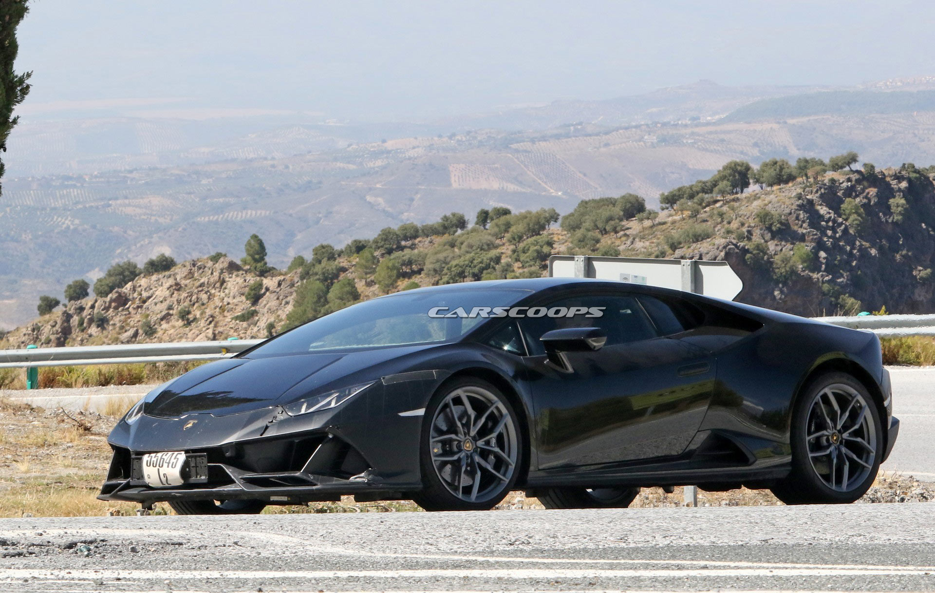 Mysterious Lamborghini Prototype Spied, Could Be The Huracan Performante Evo