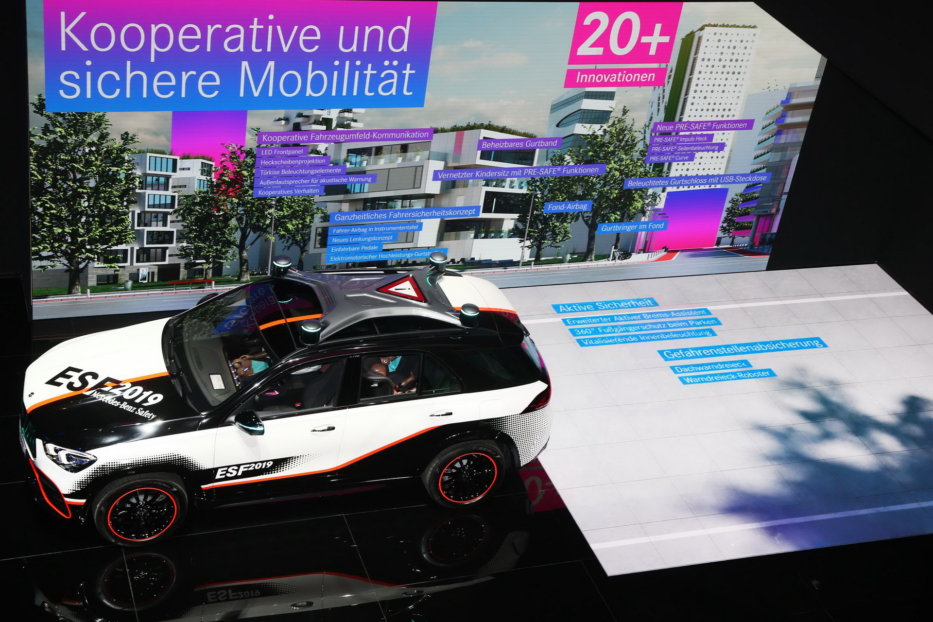 Mercedes’ New Experimental Safety Vehicle Is The World’s Most Clever GLE