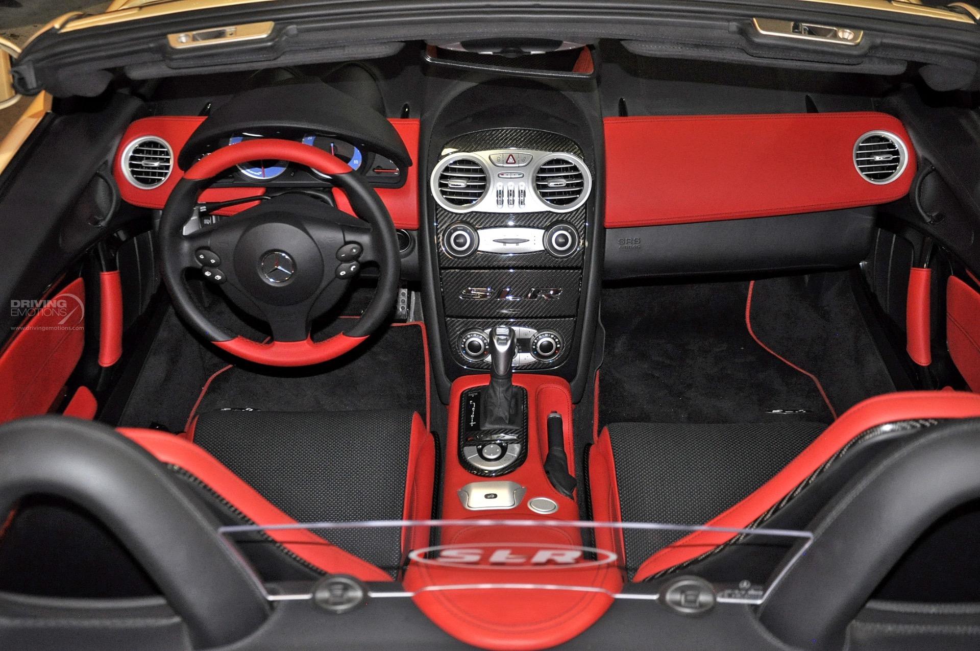 Beige 2009 Mercedes SLR McLaren Roadster Is One Of A Kind, Thankfully