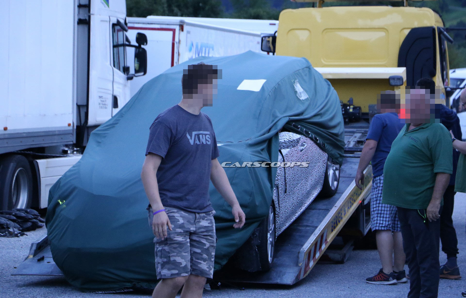 2021 Skoda Octavia Combi RS Spied And Crashed Within A Matter Of Minutes