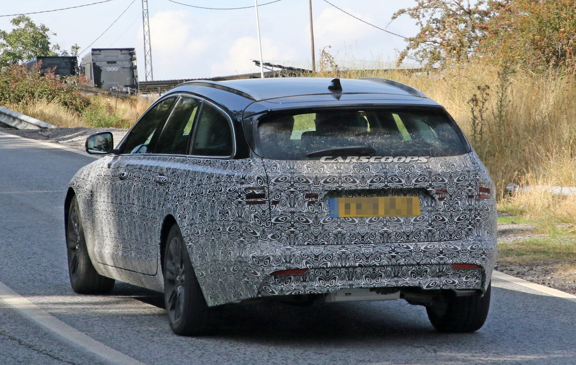 Jaguar Brings Out Facelifted 2021 XF Sportbrake Out For Testing