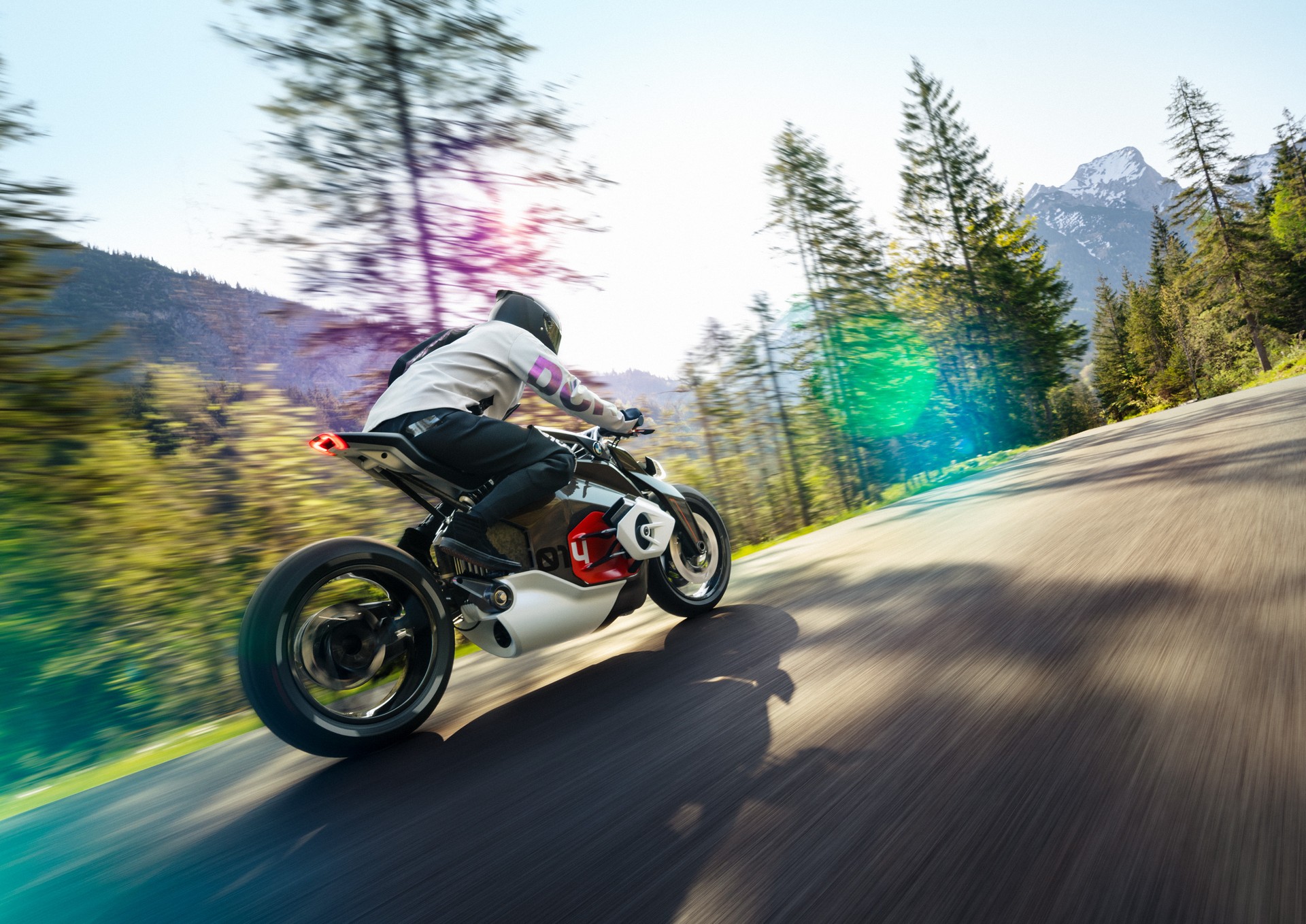 BMW Rides Into Frankfurt With Bevy Of Bikes, Including Electric Vision DC Roadster Concept