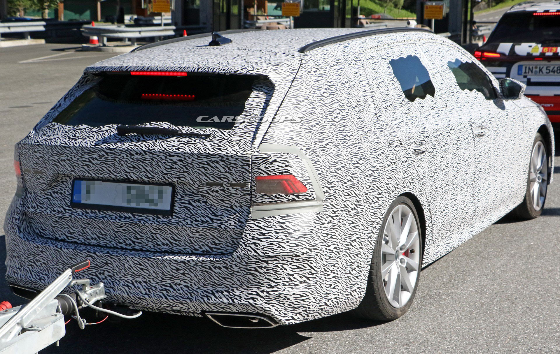 2021 Skoda Octavia Combi RS Spied And Crashed Within A Matter Of Minutes