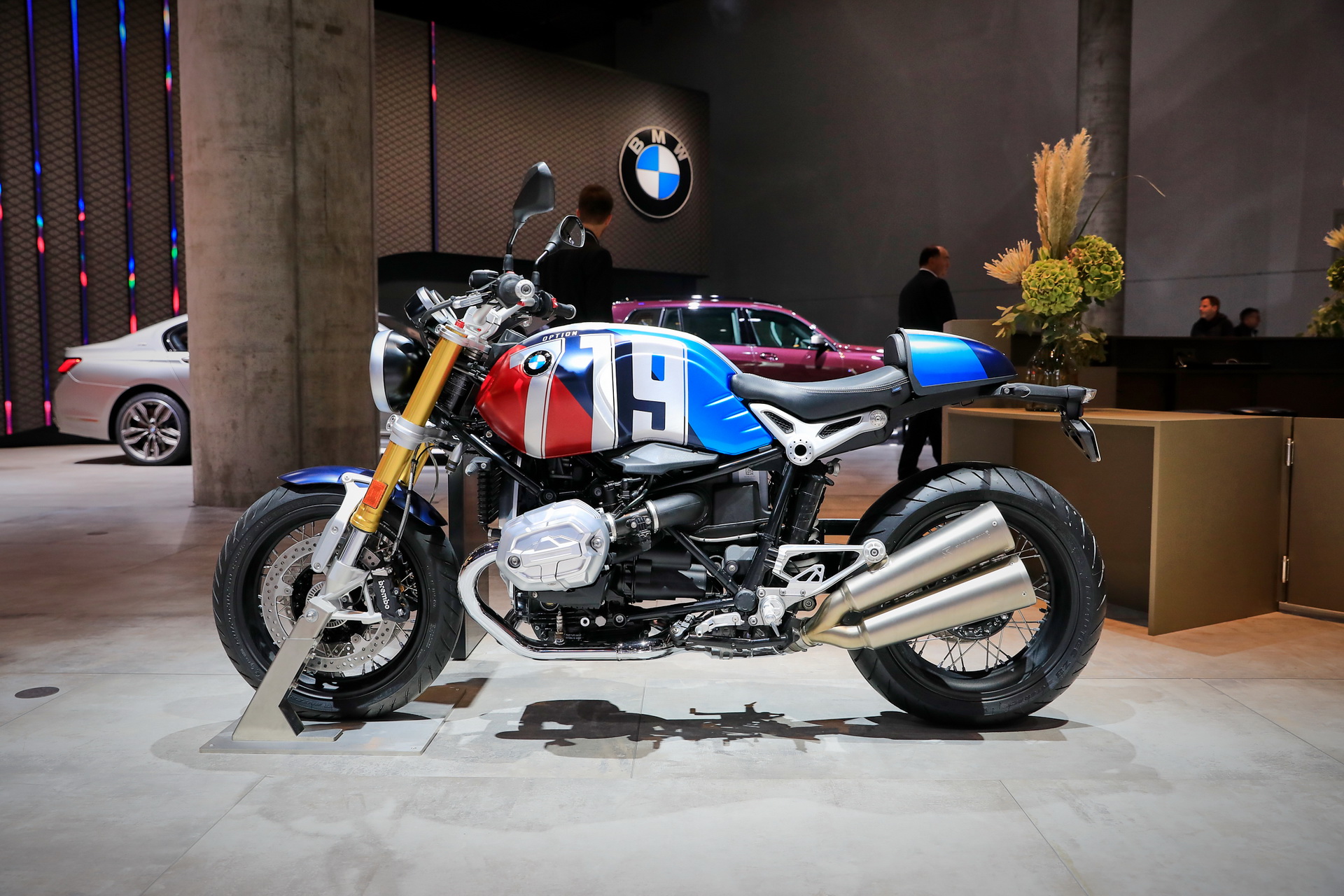 BMW Rides Into Frankfurt With Bevy Of Bikes, Including Electric Vision DC Roadster Concept