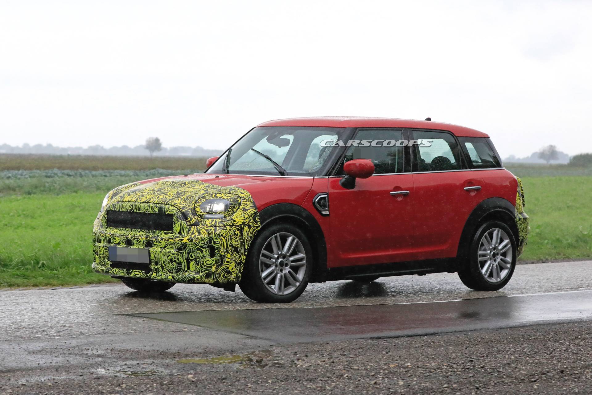 Facelifted 2021 Mini Countryman Reveals Its Union Jack-Styled LED Taillights