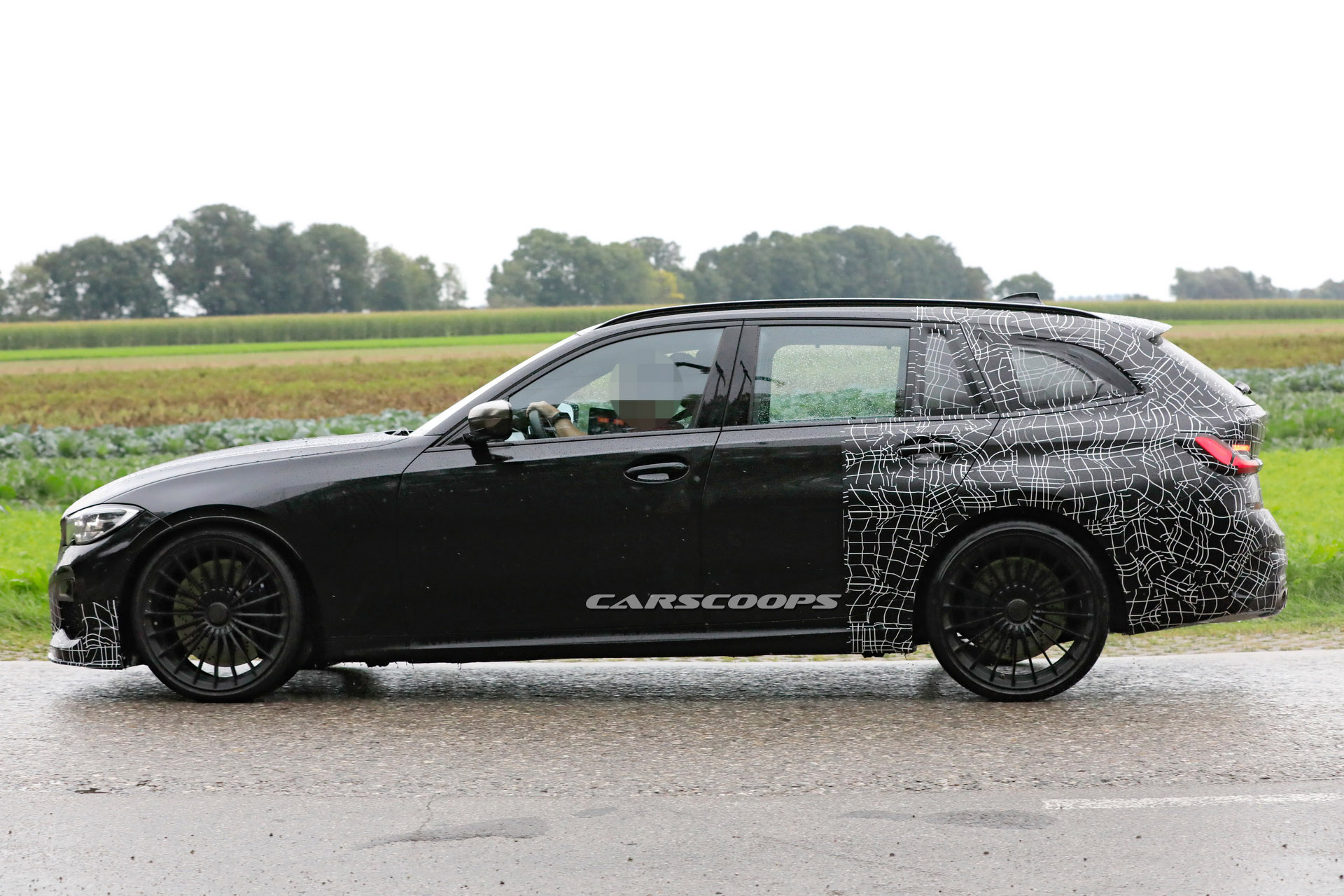 Frankfurt-Bound Alpina B3 Touring Spied Undergoing Tests