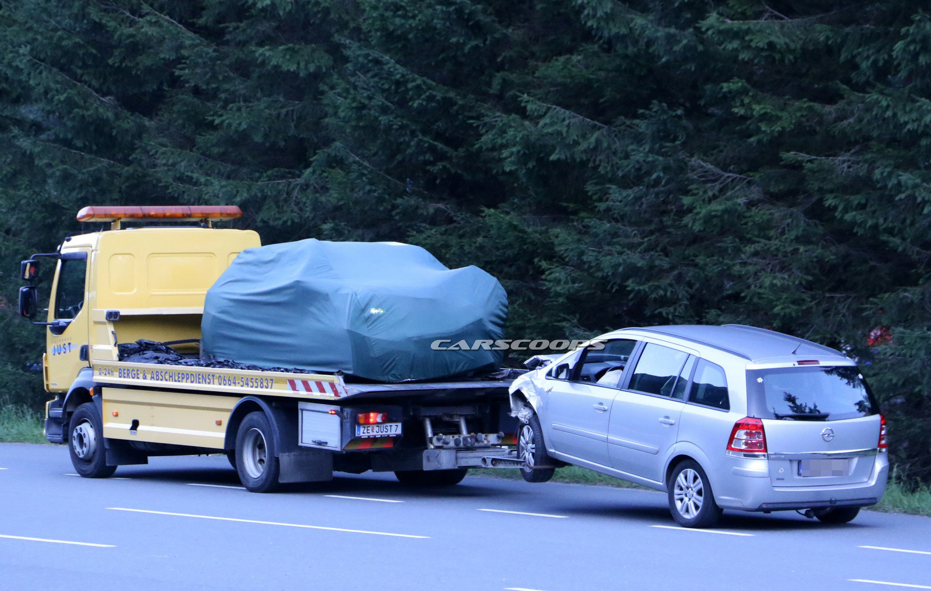 2021 Skoda Octavia Combi RS Spied And Crashed Within A Matter Of Minutes