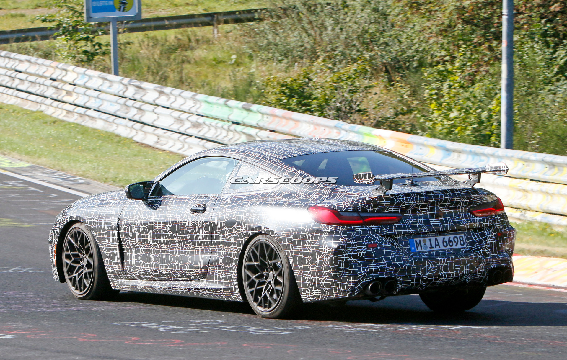 What Is BMW Testing With This M8 Prototype At The Nurburgring?
