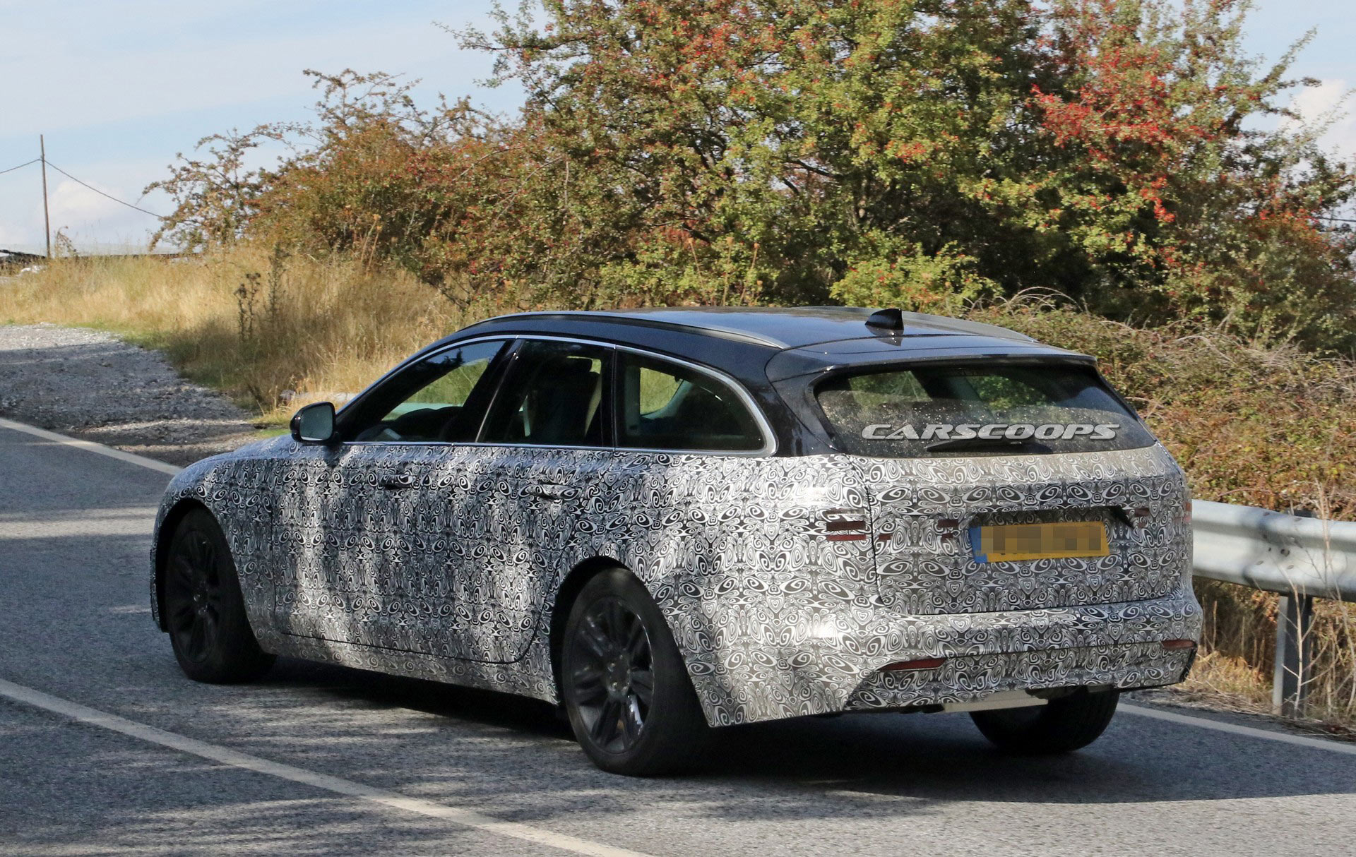 Jaguar Brings Out Facelifted 2021 XF Sportbrake Out For Testing