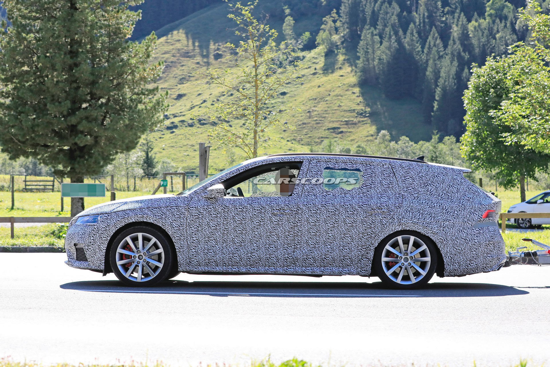 2021 Skoda Octavia Combi RS Spied And Crashed Within A Matter Of Minutes