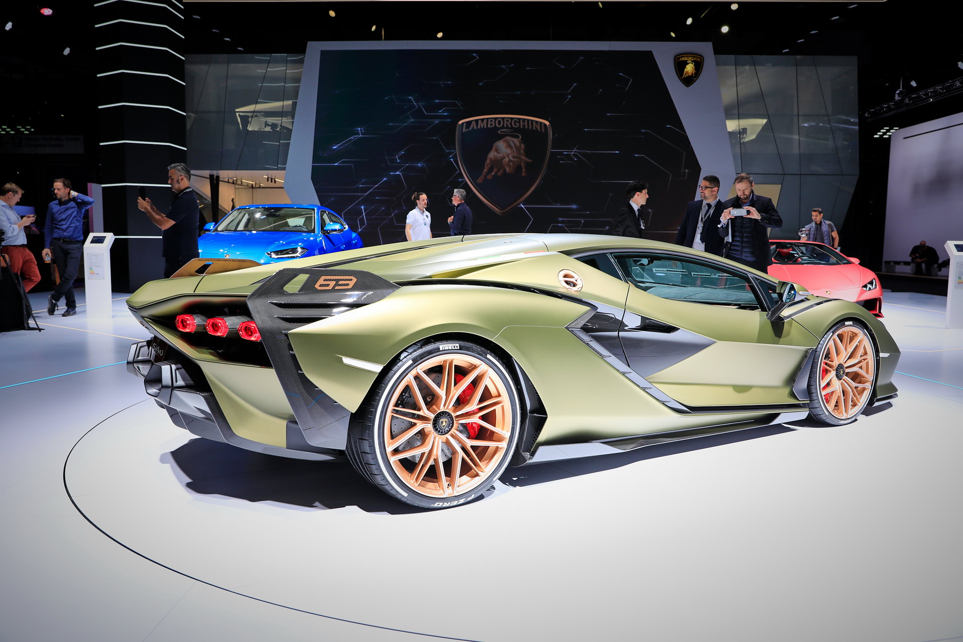 Lamborghini Sián Looks To The Future With Electric Motor And Supercapacitor