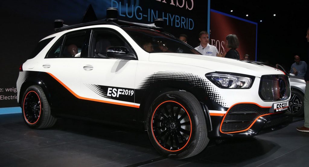 Mercedes’ New Experimental Safety Vehicle Is The World’s Most Clever GLE