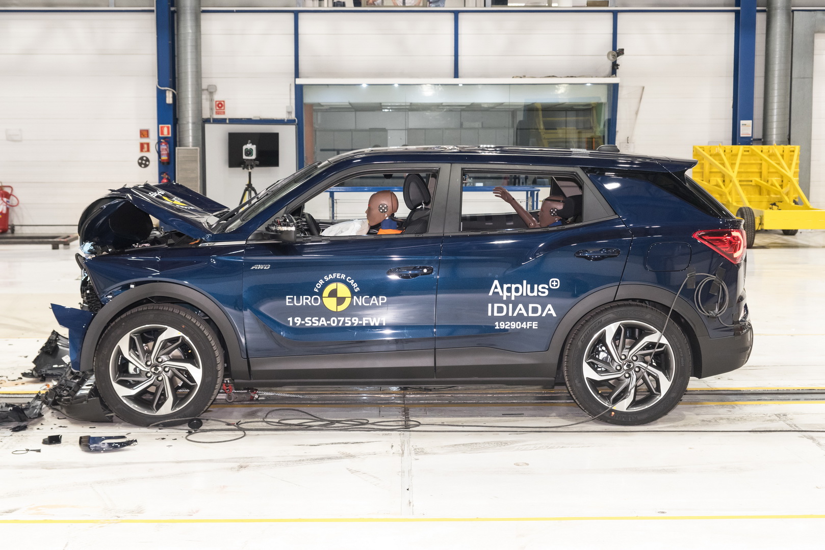 Mercedes-Benz EQC Gets 5-Star Rating At Euro NCAP Crash Test