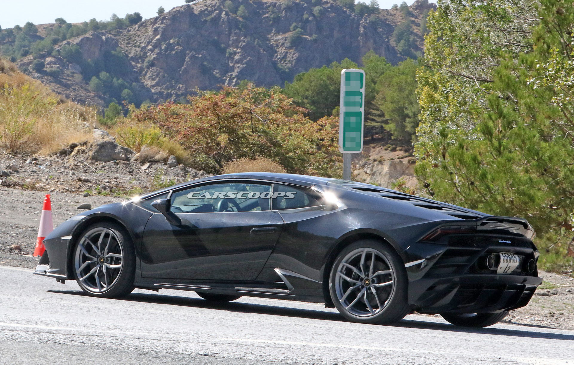 Mysterious Lamborghini Prototype Spied, Could Be The Huracan Performante Evo