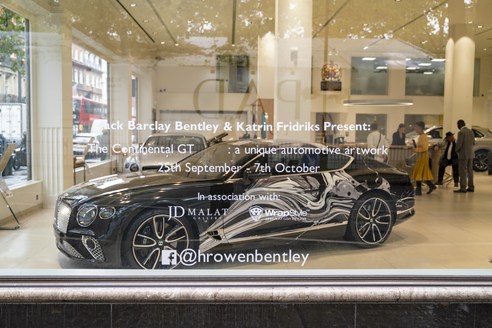 Bespoke Bentley Continental GT Art Car Goes On Display