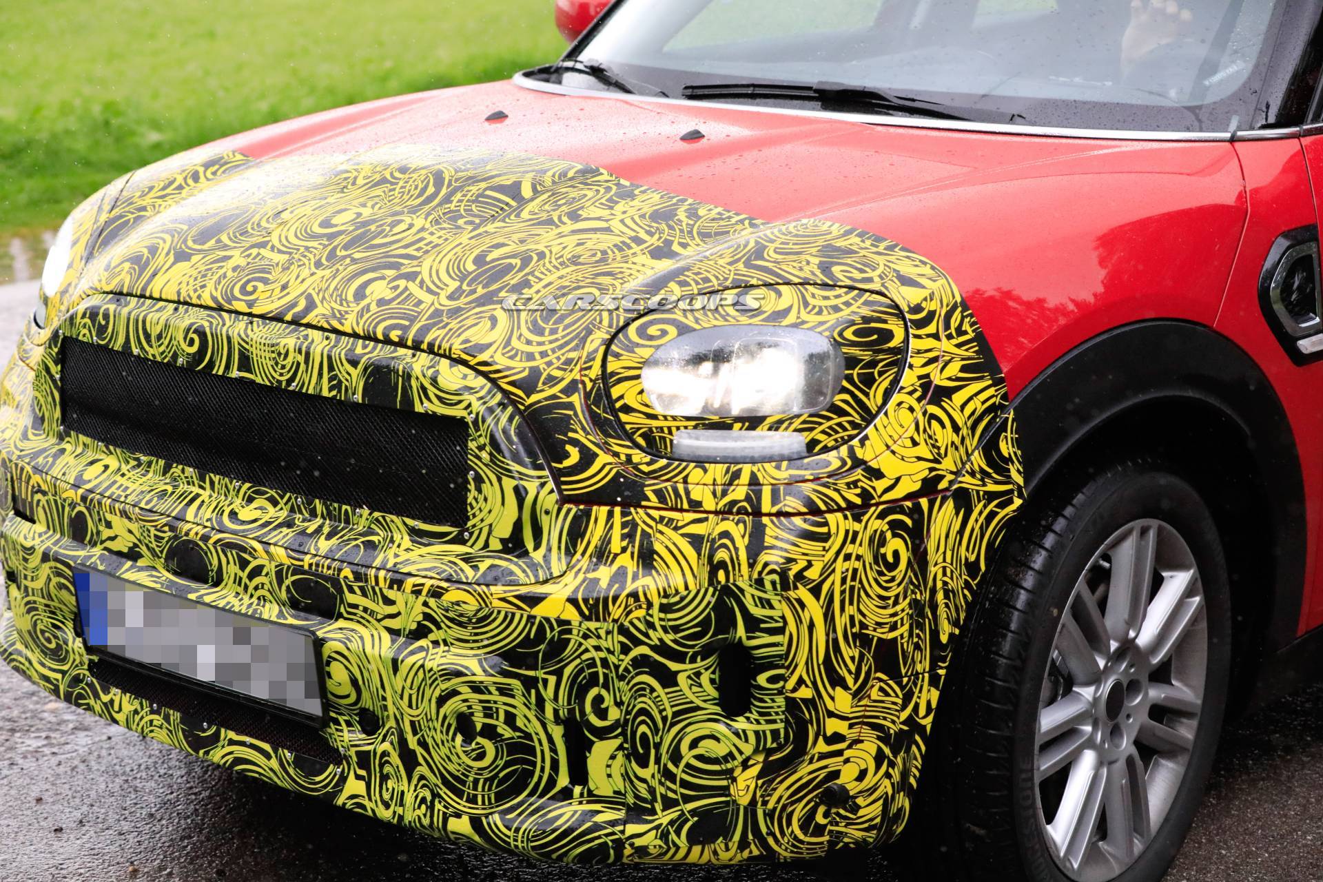 Facelifted 2021 Mini Countryman Reveals Its Union Jack-Styled LED Taillights