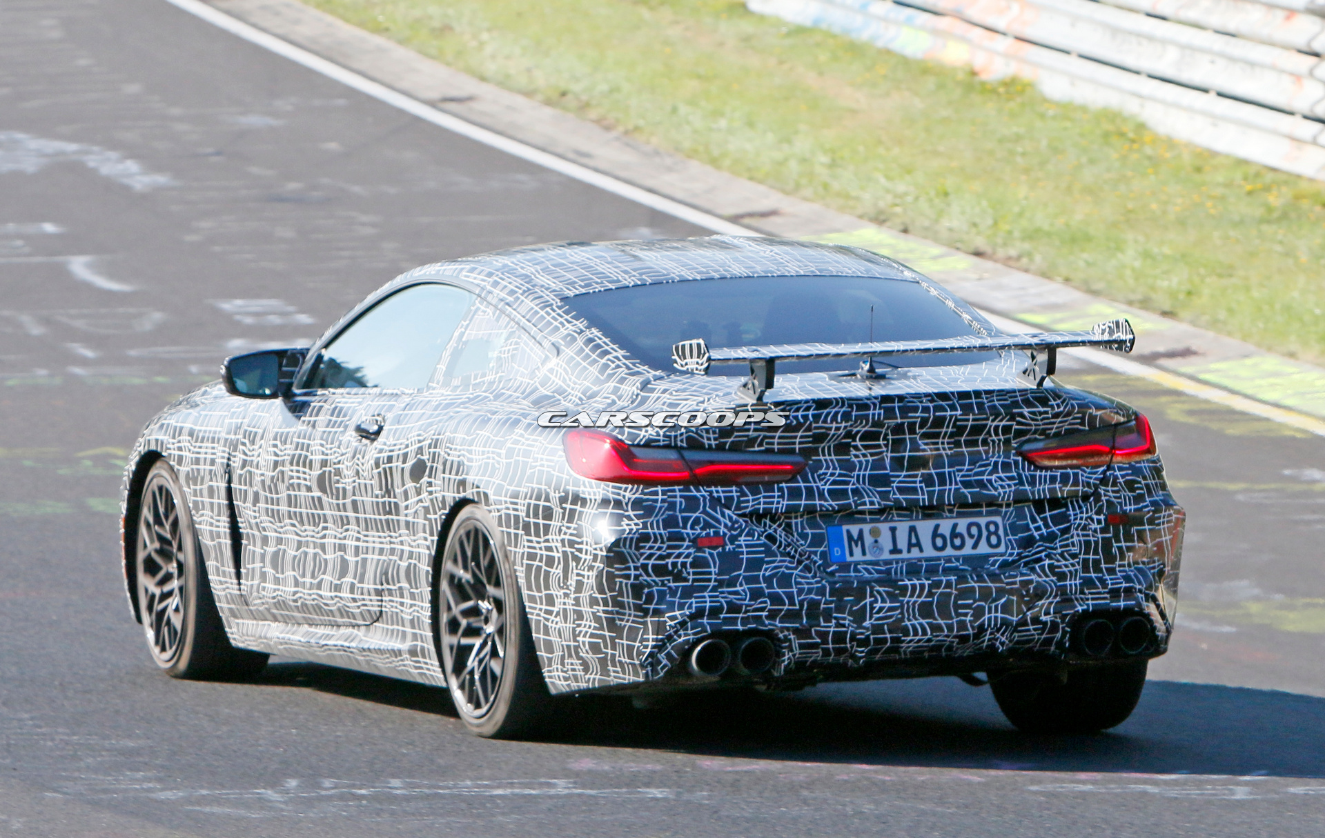 What Is BMW Testing With This M8 Prototype At The Nurburgring?