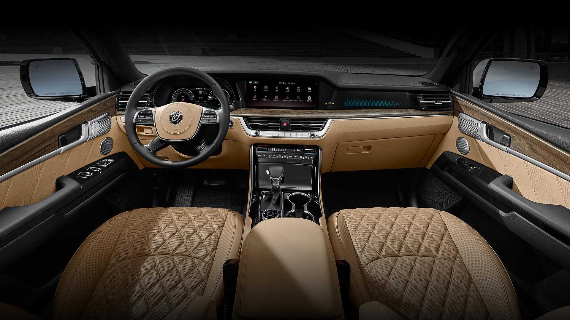 2020 Kia Mohave Interior Revealed In Detailed Gallery