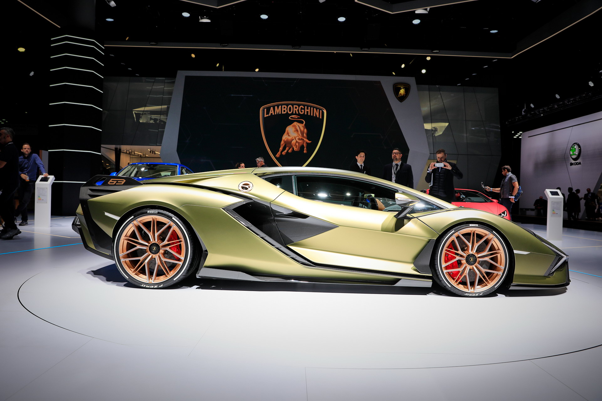 Lamborghini Sián Looks To The Future With Electric Motor And Supercapacitor