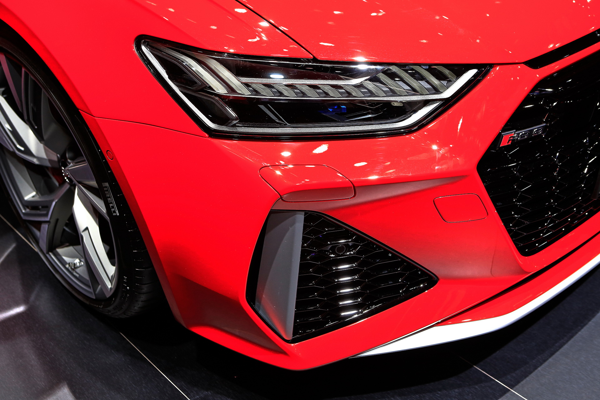 Glossy Red 2020 Audi RS6 Avant Is Frankfurt’s Most Extreme Family Car (And We Love It For That)