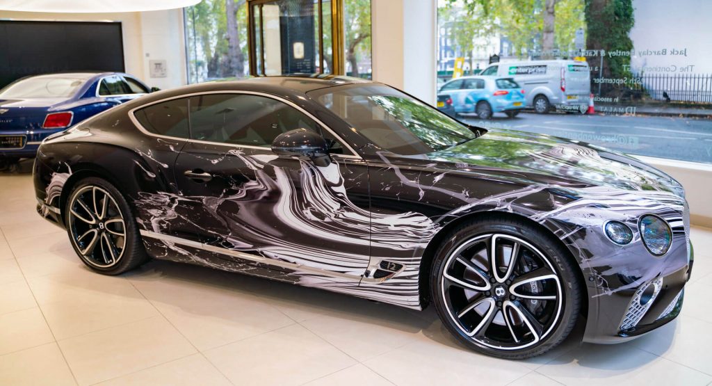  Bespoke Bentley Continental GT Art Car Goes On Display