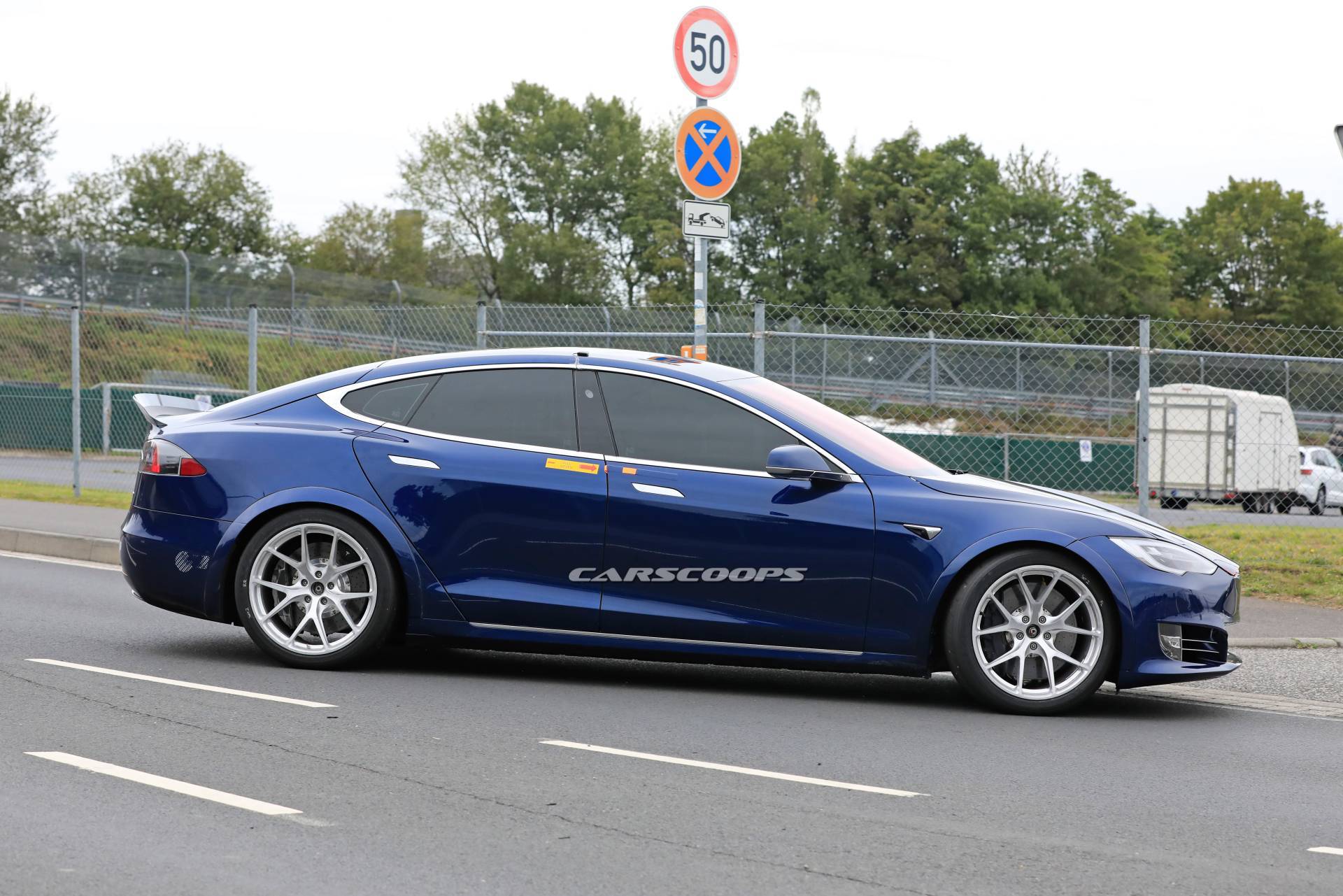 Tesla Model S Prototype Allegedly Demolishes Porsche Taycan’s ‘Ring Lap Record