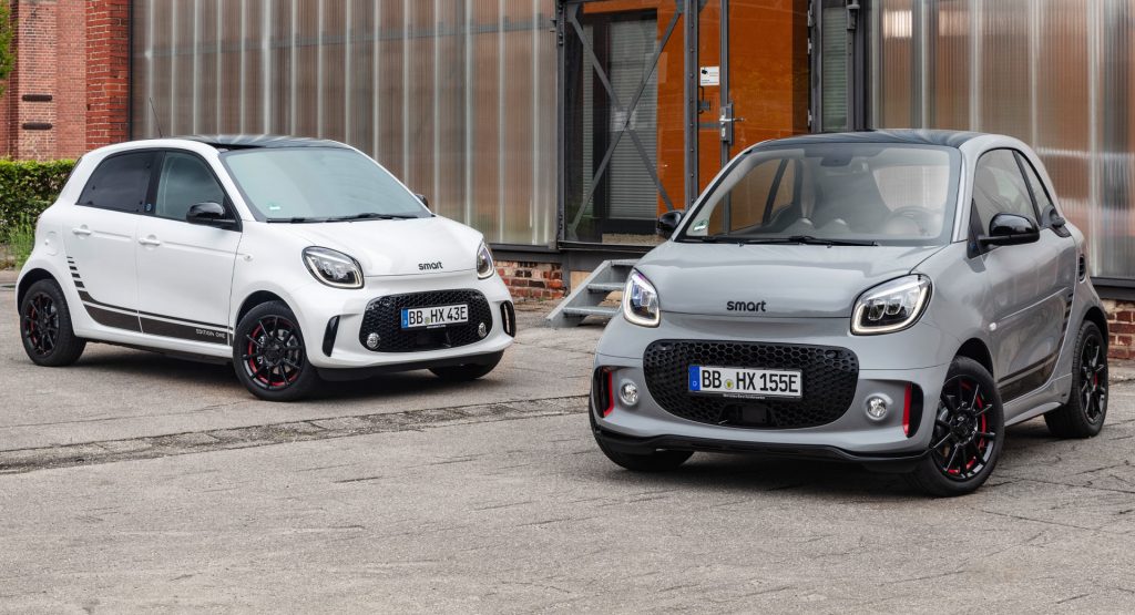  2020 Smart EQ ForTwo And ForFour Revealed With New Looks, Same Dismal Powertrain