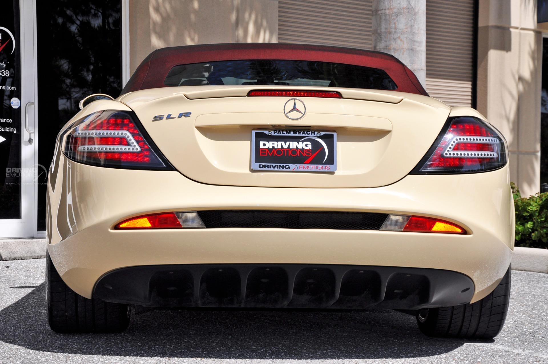 Beige 2009 Mercedes SLR McLaren Roadster Is One Of A Kind, Thankfully