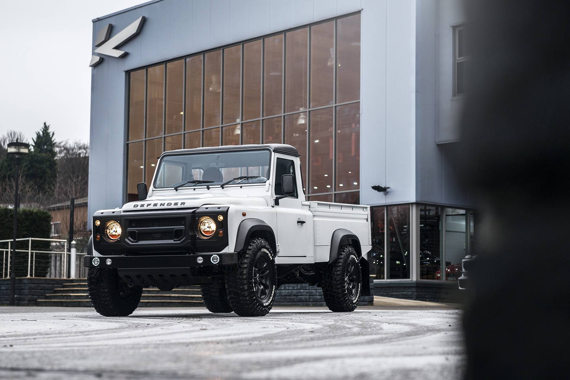 At $42k, Chelsea Truck’s Custom Land Rover Defender Pickup Is A Steal